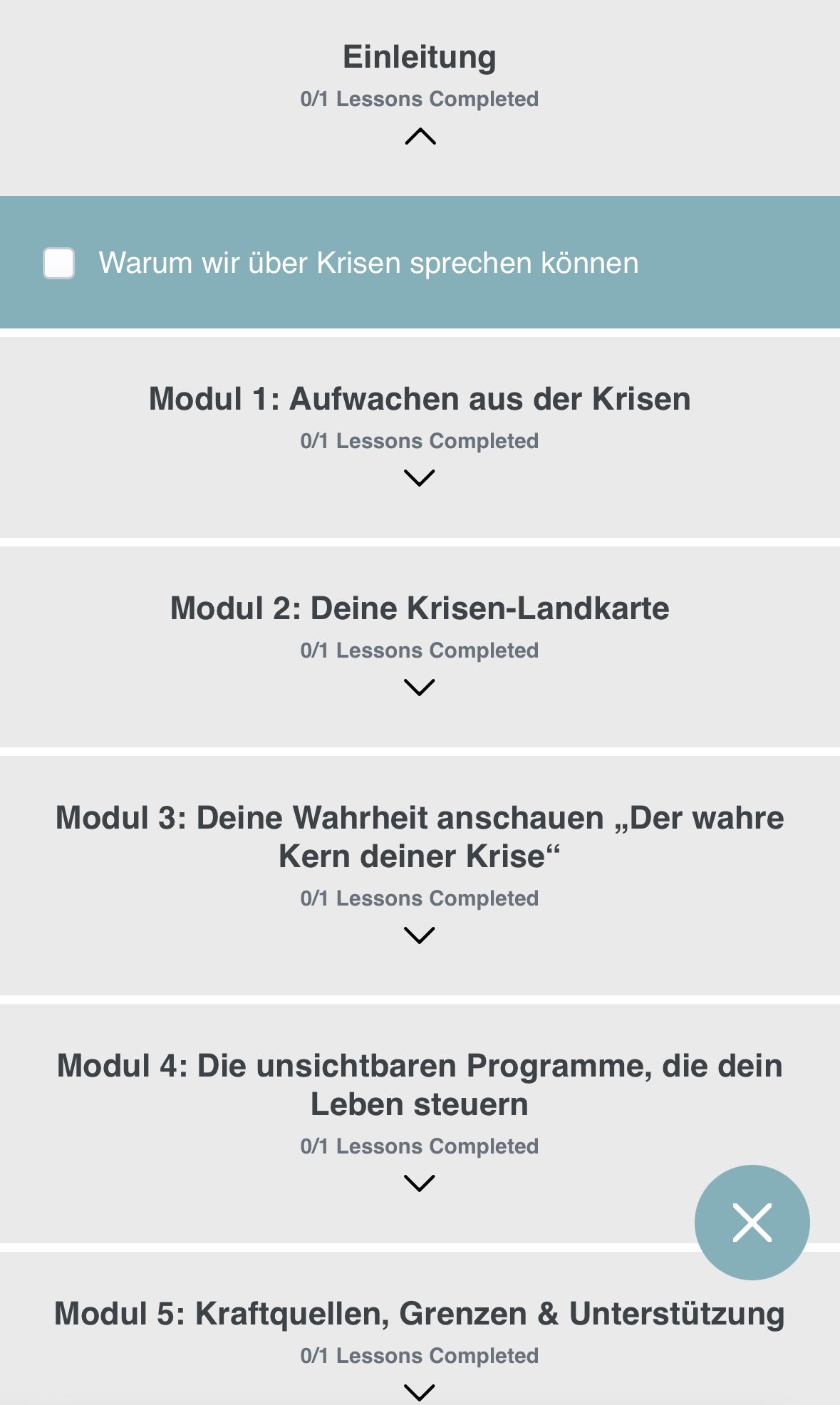 Krisenkompass Online-Kurs